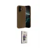 ieg™ iPhone 17 Kılıf Kozmos Yansıma Özel Seri - Siyah Bilvis 3D Cam Ekran Koruyucu