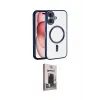 ieg™ iPhone 17 Kılıf Nova Işık Özel Seri - Siyah Bilvis Hayalet Cam Ekran Koruyucu