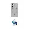 ieg™ iPhone 17 Kılıf Pusula Form Özel Seri - Siyah 3D Antistatik Seramik Nano Ekran Koruyucu