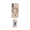 ieg™ iPhone 17 Kılıf Pusula Form Özel Seri - Siyah Bilvis 3D Cam Ekran Koruyucu