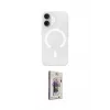 ieg™ iPhone 17 Kılıf Pusula Form Özel Seri - Siyah Bilvis 3D Cam Ekran Koruyucu