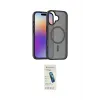 ieg™ iPhone 17 Kılıf Siluet Minimal Prime - Şeffaf Pasifik Cam Ekran Koruyucu