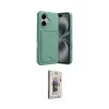 ieg™ iPhone 17 Kılıf Vadi Çizgi Prime - Siyah Bilvis 3D Cam Ekran Koruyucu