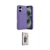 ieg™ iPhone 17 Kılıf Vadi Çizgi Prime - Siyah Bilvis 3D Cam Ekran Koruyucu