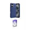 ieg™ iPhone 17 Kılıf Vadi Çizgi Prime - Siyah Bilvis 5in1 3D Magic Cam Ekran Koruyucu