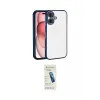 ieg™ iPhone 17 Kılıf Vadi Minimal - Şeffaf Pasifik Cam Ekran Koruyucu