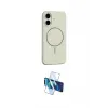 ieg™ iPhone 17 Kılıf Yankı Form Serisi - Siyah 3D Antistatik Cam Ekran Koruyucu