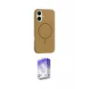 ieg™ iPhone 17 Kılıf Yankı Form Serisi - Siyah Bilvis 5in1 3D Magic Cam Ekran Koruyucu