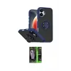 ieg™ iPhone 17 Kılıf Yörünge Çizgi - Şeffaf 360 Full Body Arka Koruyucu