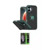ieg™ iPhone 17 Kılıf Yörünge Çizgi - Şeffaf 360 Full Body Arka Koruyucu