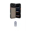 ieg™ iPhone 17 Pro Kılıf Ahenk Çizgi Serisi - Siyah Joko Magic 5D Cam
