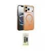 ieg™ iPhone 17 Pro Kılıf Ahenk Doku Özel Seri - Siyah Joko Magic 5D Hayalet Cam