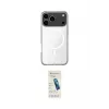 ieg™ iPhone 17 Pro Kılıf Ahenk Yansıma Prime - Şeffaf Pasifik Cam Ekran Koruyucu