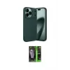 ieg™ iPhone 17 Pro Kılıf Eksen Form Prime - Şeffaf 360 Full Body Arka Koruyucu