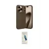 ieg™ iPhone 17 Pro Kılıf Eksen Form Prime - Şeffaf Pasifik Cam Ekran Koruyucu
