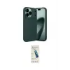 ieg™ iPhone 17 Pro Kılıf Eksen Form Prime - Şeffaf Pasifik Cam Ekran Koruyucu