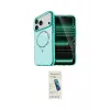 ieg™ iPhone 17 Pro Kılıf Kıvılcım Form Prime - Şeffaf Pasifik Cam Ekran Koruyucu