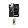 ieg™ iPhone 17 Pro Kılıf Kıvılcım Form Prime - Siyah Joko Magic 5D Hayalet Cam