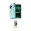 ieg™ iPhone 17 Pro Kılıf Kıvılcım Form Prime - Siyah Joko Magic 5D Hayalet Cam