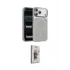 ieg™ iPhone 17 Pro Kılıf Kıvılcım Klasik - Siyah Bilvis 3D Cam Ekran Koruyucu