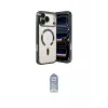 ieg™ iPhone 17 Pro Kılıf Nova Işık Özel Seri - Siyah Joko Magic 5D Cam