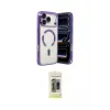 ieg™ iPhone 17 Pro Kılıf Nova Işık Özel Seri - Siyah Joko Magic 5D Hayalet Cam