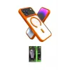 ieg™ iPhone 17 Pro Kılıf Nova Yansıma Serisi - Şeffaf 360 Full Body Arka Koruyucu
