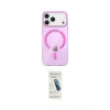 ieg™ iPhone 17 Pro Kılıf Pusula Form Özel Seri - Şeffaf Pasifik Cam Ekran Koruyucu