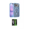 ieg™ iPhone 17 Pro Kılıf Siluet Minimal Prime - Siyah 360 Mat Full Body Arka Koruyucu