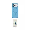 ieg™ iPhone 17 Pro Kılıf Yankı Form Serisi - Şeffaf Pasifik Cam Ekran Koruyucu
