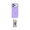 ieg™ iPhone 17 Pro Kılıf Yankı Form Serisi - Siyah Bilvis 3D Cam Ekran Koruyucu