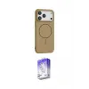 ieg™ iPhone 17 Pro Kılıf Yankı Form Serisi - Siyah Bilvis 5in1 3D Magic Cam Ekran Koruyucu