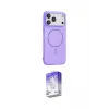 ieg™ iPhone 17 Pro Kılıf Yankı Form Serisi - Siyah Bilvis 5in1 3D Magic Cam Ekran Koruyucu