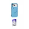 ieg™ iPhone 17 Pro Kılıf Yankı Form Serisi - Siyah Bilvis 5in1 3D Magic Cam Ekran Koruyucu