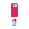 ieg™ iPhone 17 Pro Kılıf Yankı Form Serisi - Siyah Bilvis 5in1 3D Magic Cam Ekran Koruyucu