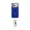ieg™ iPhone 17 Pro Kılıf Yankı Minimal Serisi - Şeffaf Pasifik Cam Ekran Koruyucu