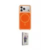 ieg™ iPhone 17 Pro Kılıf Yankı Minimal Serisi - Siyah Bilvis 3D Cam Ekran Koruyucu