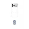 ieg™ iPhone 17 Pro Kılıf Yankı Minimal Serisi - Siyah Joko Magic 5D Cam