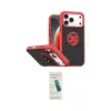 ieg™ iPhone 17 Pro Kılıf Yörünge Çizgi - Şeffaf Pasifik Cam Ekran Koruyucu