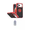 ieg™ iPhone 17 Pro Kılıf Yörünge Çizgi - Siyah Joko Magic 5D Cam