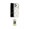 ieg™ iPhone 17 Pro Kılıf Yörünge Form - Siyah Joko Magic 5D Hayalet Cam