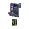 ieg™ iPhone 17 Pro Max Kılıf Ahenk Klasik - Şeffaf 360 Full Body Arka Koruyucu