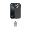ieg™ iPhone 17 Pro Max Kılıf Doruk Form Serisi - Siyah Joko Magic 5D Cam