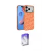 ieg™ iPhone 17 Pro Max Kılıf Doruk Serisi - Siyah Bilvis 5in1 3D Magic Cam Ekran Koruyucu