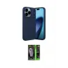 ieg™ iPhone 17 Pro Max Kılıf Eksen Form Prime - Şeffaf 360 Full Body Arka Koruyucu