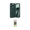 ieg™ iPhone 17 Pro Max Kılıf Eksen Form Prime - Siyah Joko Magic 5D Hayalet Cam