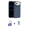 ieg™ iPhone 17 Pro Max Kılıf Kıvılcım Klasik - Siyah Joko Magic 5D Cam + Bilvis Titan Kamera Lens - TU