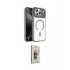 ieg™ iPhone 17 Pro Max Kılıf Kıvılcım Prime - Siyah Bilvis 3D Cam Ekran Koruyucu