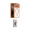 ieg™ iPhone 17 Pro Max Kılıf Kıvılcım Prime - Siyah Bilvis 3D Cam Ekran Koruyucu