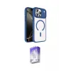 ieg™ iPhone 17 Pro Max Kılıf Kıvılcım Prime - Siyah Bilvis 5in1 3D Magic Cam Ekran Koruyucu